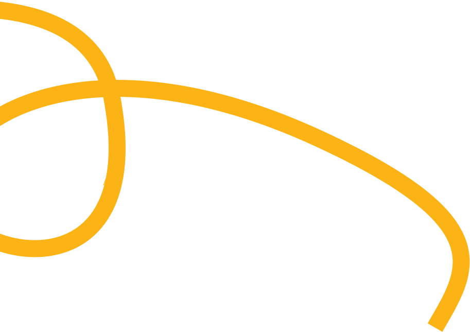 Una línea dinámica y vibrante en color naranja, utilizada para representar envíos internacionales desde Ecuador.